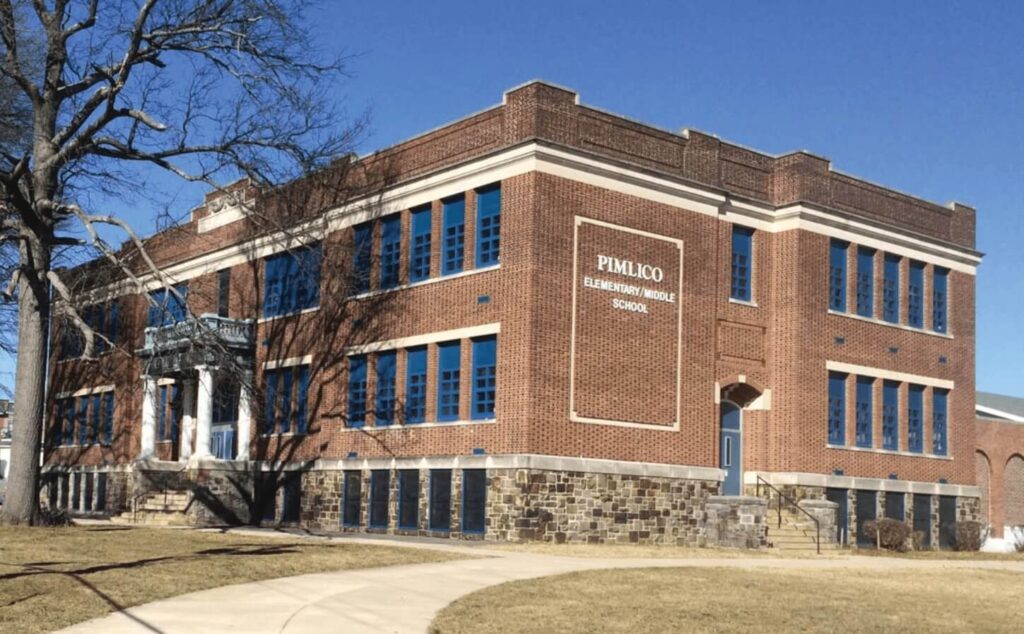 Original School Building Built City Springs Elementary Middle School Original school building built city springs elementary middle school